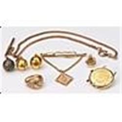 Lot of Charles Glock Atlanta Crackers Personally Owned Jewelery (7)