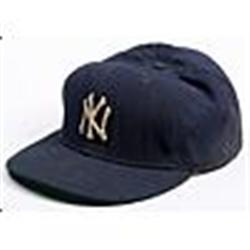 Late 1960s NY Yankees Game-Used Cap Autographed by Mickey Mantle (JSA)