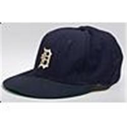Early 1970s Al Kaline Detroit Tigers Game-Used Cap