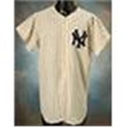 1964-65 Mel Stottlemeyer NY Yankees Game-Used Home Pinstripe Jersey
