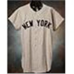 1958 Don Larsen New York Yankees Game-Used Road Flannel Jersey