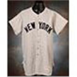 1961 Ralph Houk New York Yankees Managers Worn Road Flannel Jersey