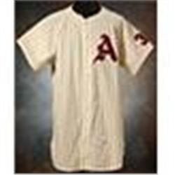 1961 Kansas City Athletics #34 & #56 Spring Training Worn Home Flannel Jersey (2)