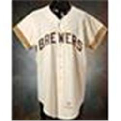 1970 Milwaukee Brewers Game-Used Home Flannel Jersey