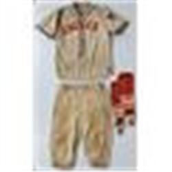 1940's Full Uniform Attributed to the New Jersey Eagles of the Negro Leagues (4) (Exceedingly Rare)