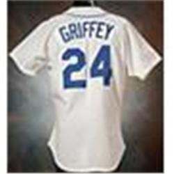 1989 Ken Griffey Jr. Rookie Seattle Mariners Game-Used Home Jersey