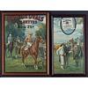 Image 1 : Lot of Two English Ovals Framed Advertisements (2)