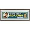 Image 1 : Framed 1940s Philip Morris Advertising Sign