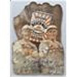 1934-1937 Beech-Nut Chewing Tobacco Die-Cut Cardboard Display w/ Dizzy Dean (Very Rare)