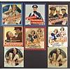 Image 1 : 1940s Lot of Eight Chesterfield WWII Military-Themed Advertising Signs (8)