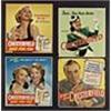Image 1 : 1950s Chesterfield Famous Personality Cardboard Advertising Signs w/ Charles Boyer & The Corbett Twi