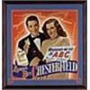 Image 1 : 1947 Framed Chesterfield Perry Como And Jo Stafford Cardboard Advertising Sign w/ NY Yankees Logo