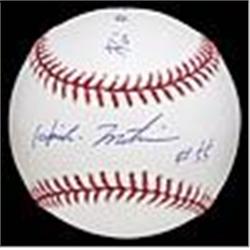Hideki Matsui NY Yankees Baseball Autographed In English & Japanese (JSA)
