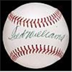 Ted Williams Single-Signed Baseball (JSA)