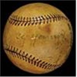 Cy Young, Rogers Hornsby & Others Autographed Baseball (JSA)
