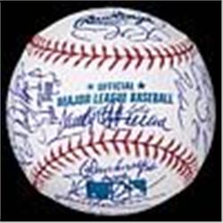 2006 NY Mets Team Autographed Baseball (Mets-Steiner LOA)