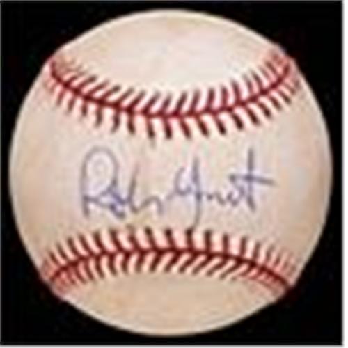 9/9/1992 Robin Yount 3,000 Hit GameUsed & Autographed Baseball (JSA)