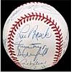 3000 Hit Club Signed Baseball (JSA)