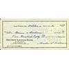 Image 1 : Lot of Three Hall of Famer Autographed Checks (3) (JSA)