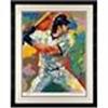 Image 1 : Framed Mike Piazza LeRoy Neiman Autographed Limited Edition Print (JSA)