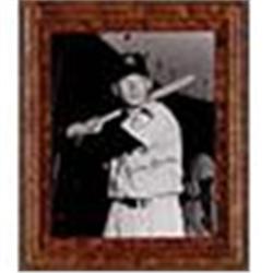 Framed Mickey Mantle Autographed Photo (JSA)