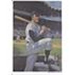 Mickey Mantle Autographed LE Litho (JSA)