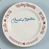 Image 1 : Mickey Mantle Autographed Country Cookin' Plate (JSA)