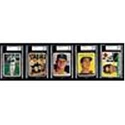 1950s-1970s Lot of Graded Baseball Cards w/ Mantle & Clemente (126)