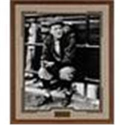 Framed Miller Huggins Photograph "25th Year Manager" That Hung In NY Yankees Locker Room (Yankees-St