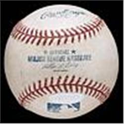 10/12/04 ALCS NY Yankees vs. Boston Red Sox Game-Used Baseball (Yankees-Steiner LOA)