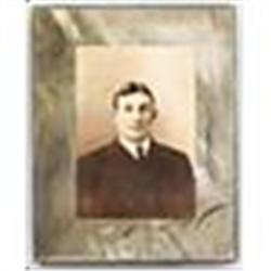 Framed Honus Wagner Original Studio Photograph (Ex-Halper)