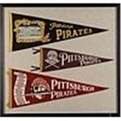 1940s Framed Pittsburgh Pirates Pennant Display