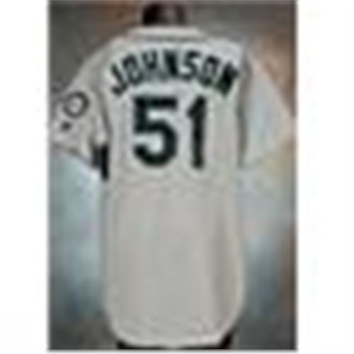 1993 Randy Johnson Seattle Mariners GameUsed Road Jersey