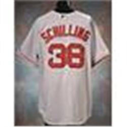 2005 Curt Schilling Boston Red Sox Game-Used Road Jersey