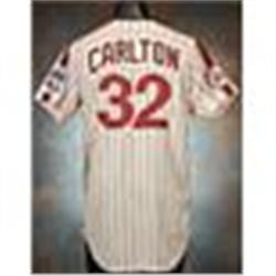 1976 Steve Carlton Philadelphia Phillies Game-Used Home Jersey
