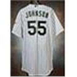 2006 Josh Johnson Rookie Florida Marlins Game-Used Home Jersey