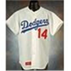 Early 1980s Mike Scioscia Los Angeles Dodgers Game-Used Home Jersey