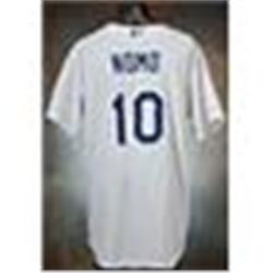 2004 Hideo Nomo Los Angeles Dodgers Game-Used Home Jersey