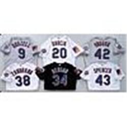 Lot of Six NY Mets Game-Used Jerseys (6)