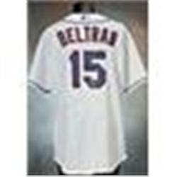 2006 Carlos Beltran New York Mets Game-Used Home White Jersey (Mets-Steiner LOA)