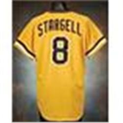 1980 Willie Stargell Pittsburgh Pirates Game-Used & Autographed Home Jersey (JSA)