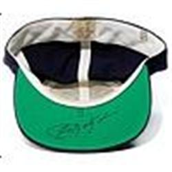 Early 1980s Carl Yastrzemski Boston Red Sox Game-Used & Autographed Cap (JSA)