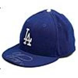 1996 Mike Piazza LA Dodgers Game-Used & Autographed Cap (JSA)