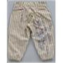 1939 Frank Crosetti NY Yankees Game-Used Home Flannel Pants Autographed by 21 Yankee Greats (JSA)