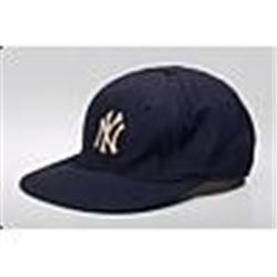 Circa 1961 Joe DeMaestri NY Yankees Game-Used & Autographed Cap (JSA)