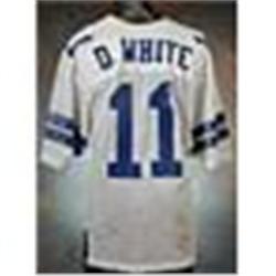 1980s Danny White Dallas Cowboys Game-Used White Mesh Jersey