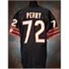Image 1 : Circa 1985 William "The Refrigerator" Perry Chicago Bears Game-Used Navy Blue Mesh Jersey (Rookie Er