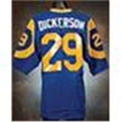 1980s Eric Dickerson Los Angeles Rams Game-Used Blue Mesh Jersey