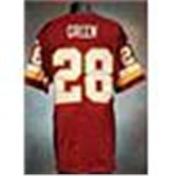 2001 Darrell Green Washington Redskins Game-Used Burgundy Mesh Jersey