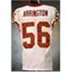 9/23/2003 Lavar Arrington Washington Redskins Game-Used White Mesh Jersey (Photomatch)